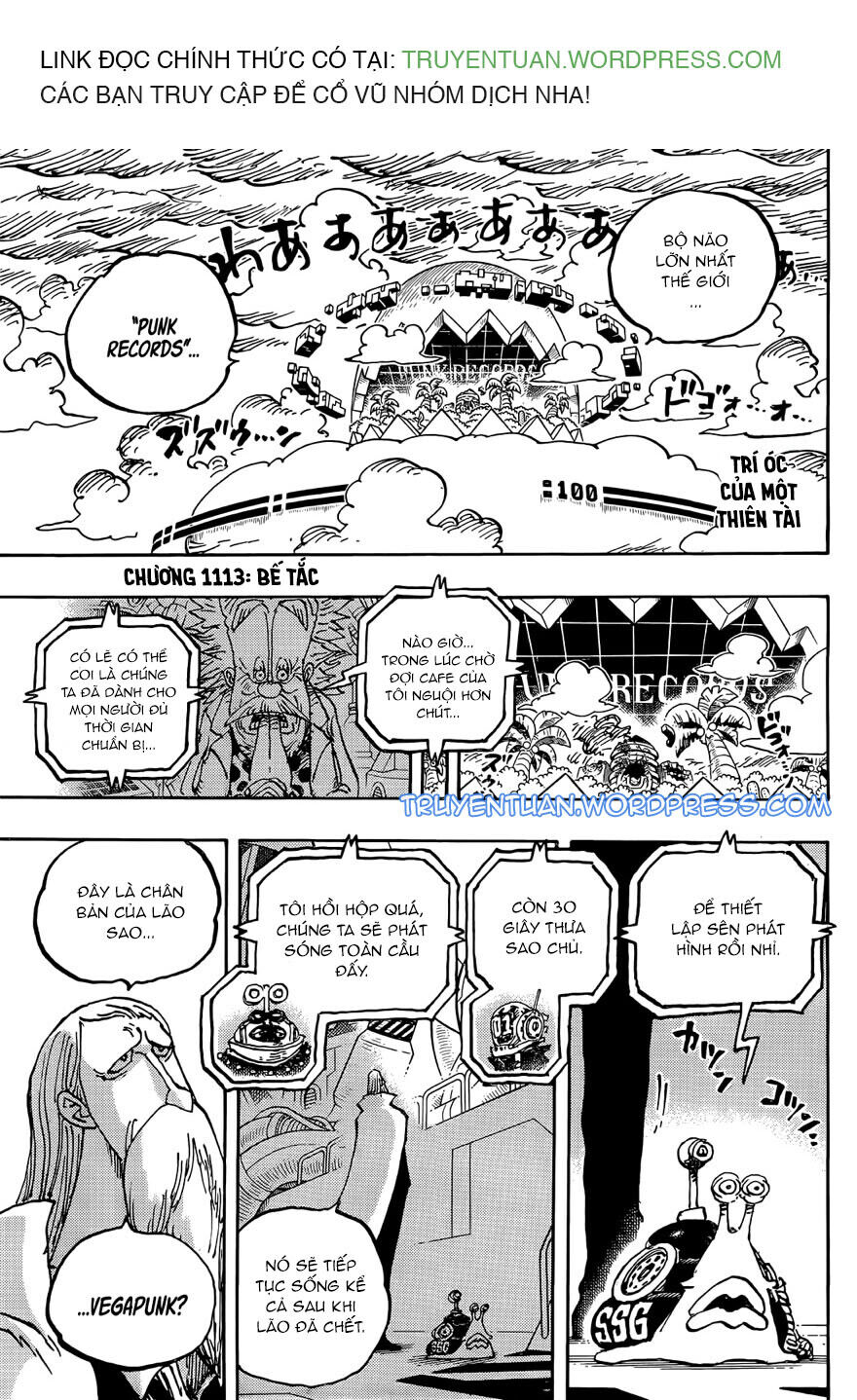 One Piece Chương 1113 Page 2