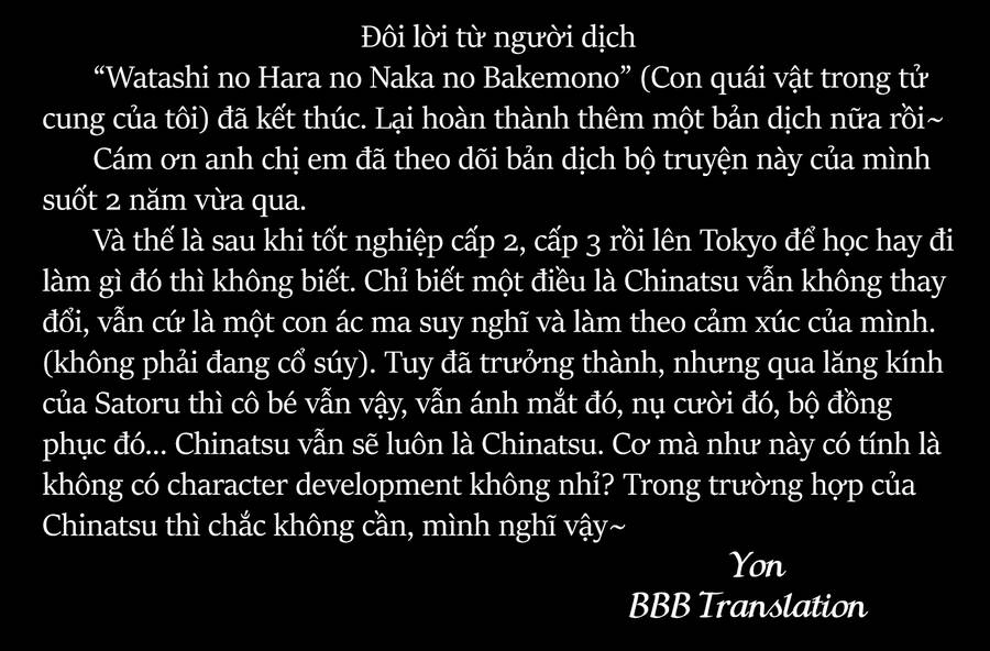 Con Quái Vật Trong Tử Cung Của Tôi Chương 60 Page 19