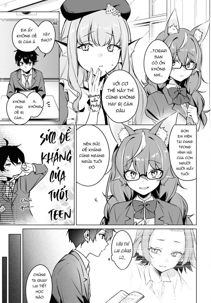 Jingai Kyoushitsu No Ningen-Girai Kyoushi: Hitoma-Sensei, Watashi-Tachi Ni Ningen O Oshiete Kuremasen Ka? Chương 9 Page 10