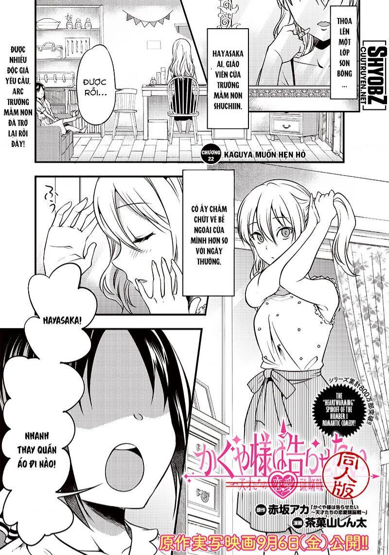 Kaguya-Sama Wa Kokurasetai Doujinshi Chương 22 Page 2