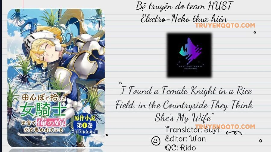 I Found A Female Knight In A Rice Field, In The Countryside They Think She’s My Wife Chương 38 Page 4