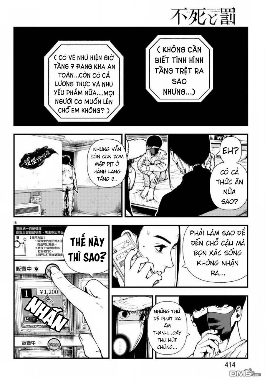 Fushi To Batsu: Đại Dịch Xác Sống Chương 11 Page 18