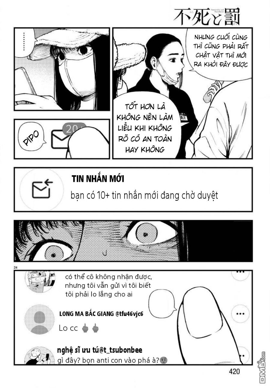 Fushi To Batsu: Đại Dịch Xác Sống Chương 11 Page 24