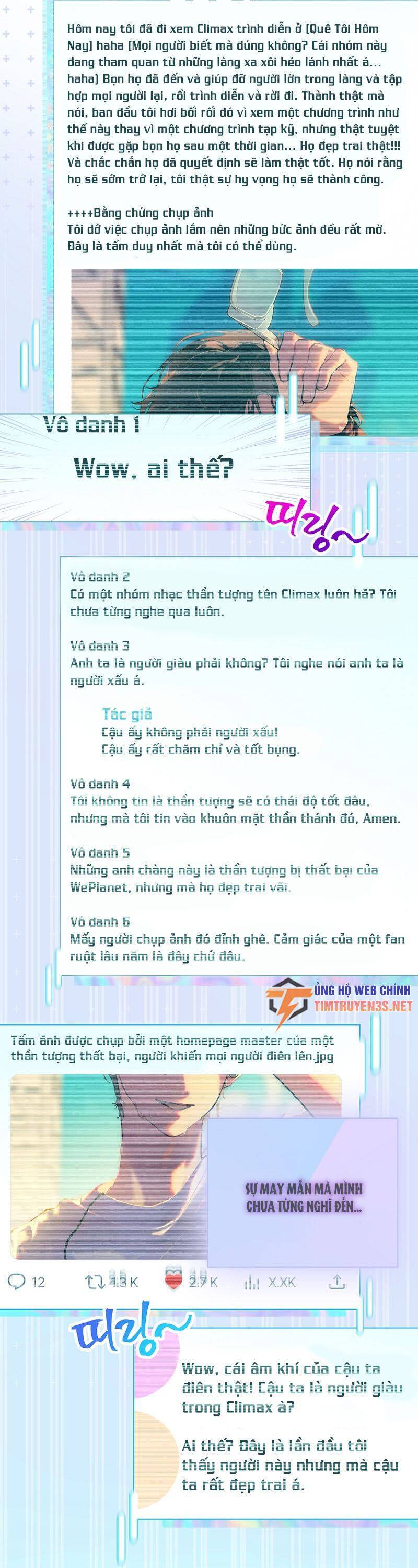 Tôi Giải Cứu Nhóm Idol Vô Danh Bằng Một Cú Chạm Chương 25 Page 12