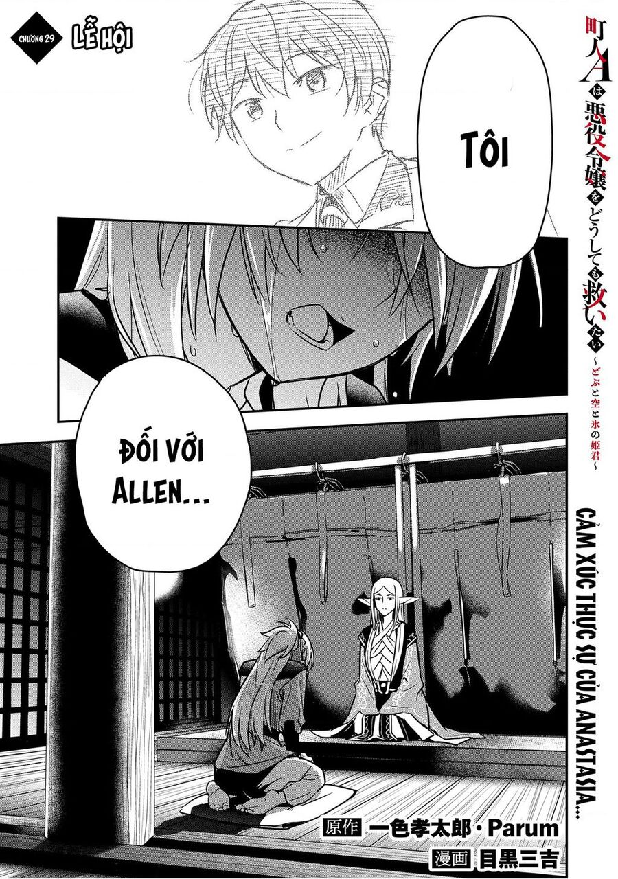 Chounin A Wa Akuyaku Reijou Wo Doushite Mo Sukuitai Chuong 29 Page 2