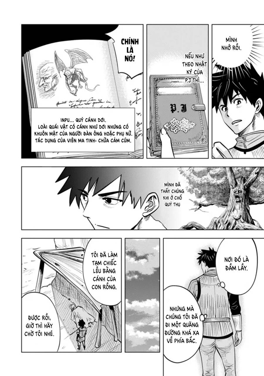 Makyo Seikatsu ~ Gakeppuchi Boken Sha Ga Hiki Komoru Ni Ha Hirosugiru Chương 5.2 Page 7