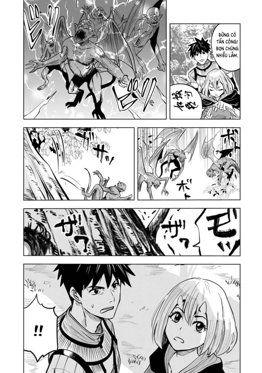 Makyo Seikatsu ~ Gakeppuchi Boken Sha Ga Hiki Komoru Ni Ha Hirosugiru Chương 5 Page 9