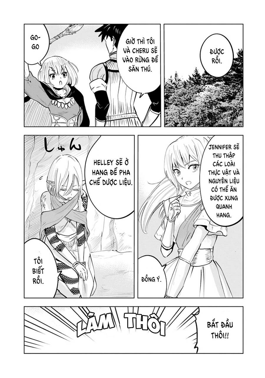 Makyo Seikatsu ~ Gakeppuchi Boken Sha Ga Hiki Komoru Ni Ha Hirosugiru Chương 12 Page 7