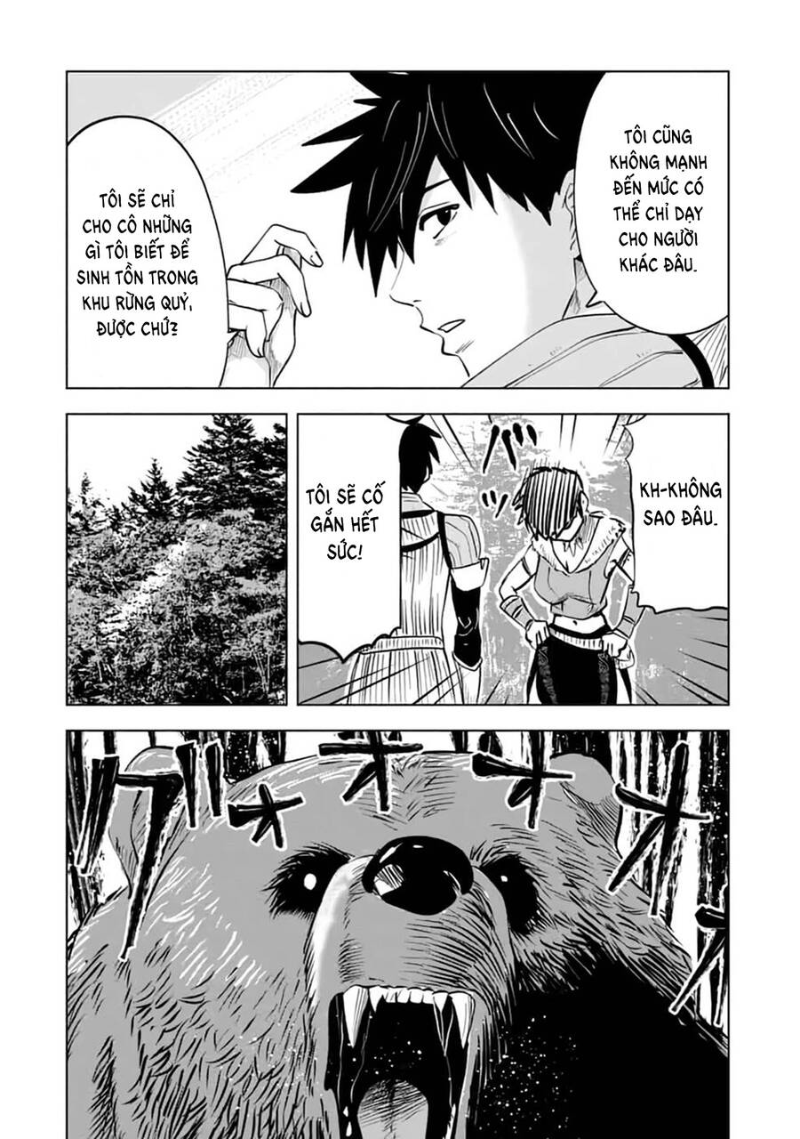 Makyo Seikatsu ~ Gakeppuchi Boken Sha Ga Hiki Komoru Ni Ha Hirosugiru Chương 13.2 Page 1