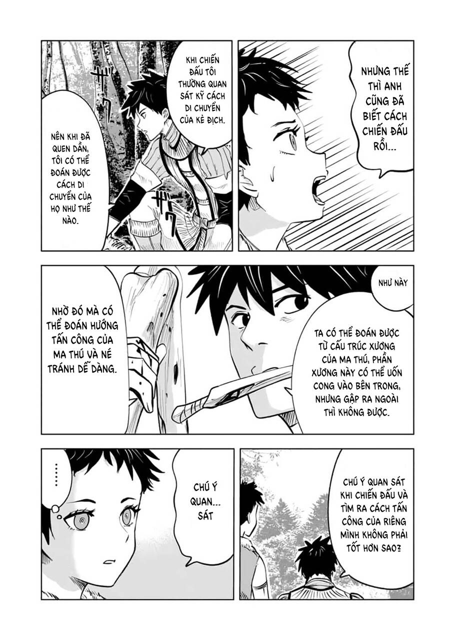 Makyo Seikatsu ~ Gakeppuchi Boken Sha Ga Hiki Komoru Ni Ha Hirosugiru Chương 13.2 Page 4