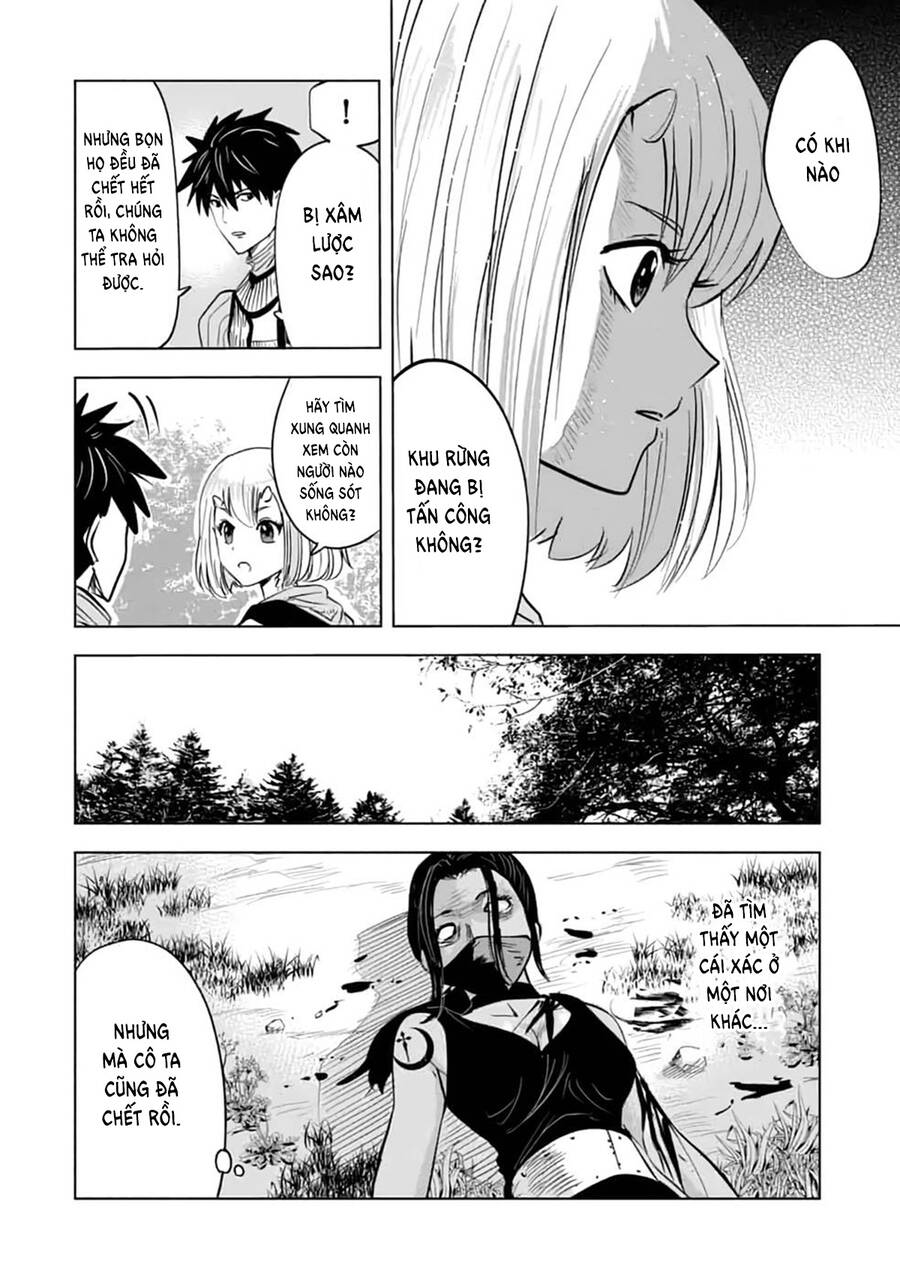 Makyo Seikatsu ~ Gakeppuchi Boken Sha Ga Hiki Komoru Ni Ha Hirosugiru Chương 13.2 Page 9