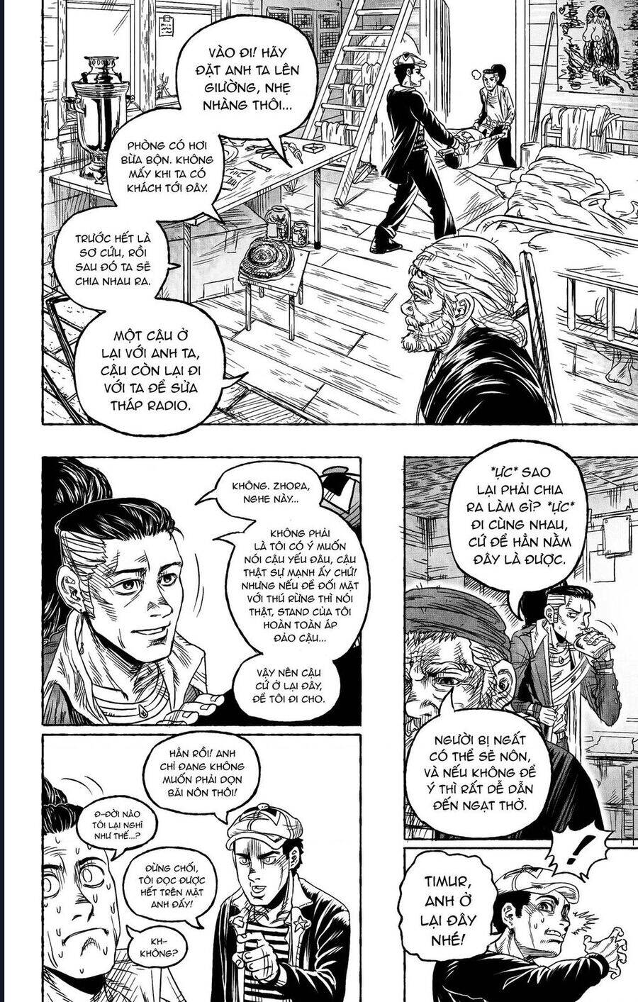 Jojo's Bizarre Adventure: Moscow Calling Chương 14 Page 11