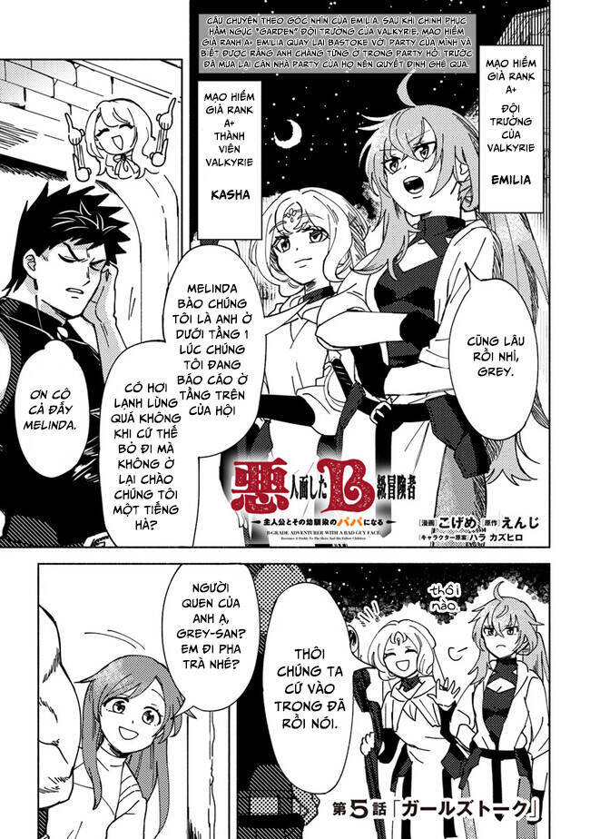 Akuninzura Shita B-Kyuu Boukensha – Shujinkou To Sono Osananajimi-Tachi No Papa Ni Naru Chương 5.1 Page 1