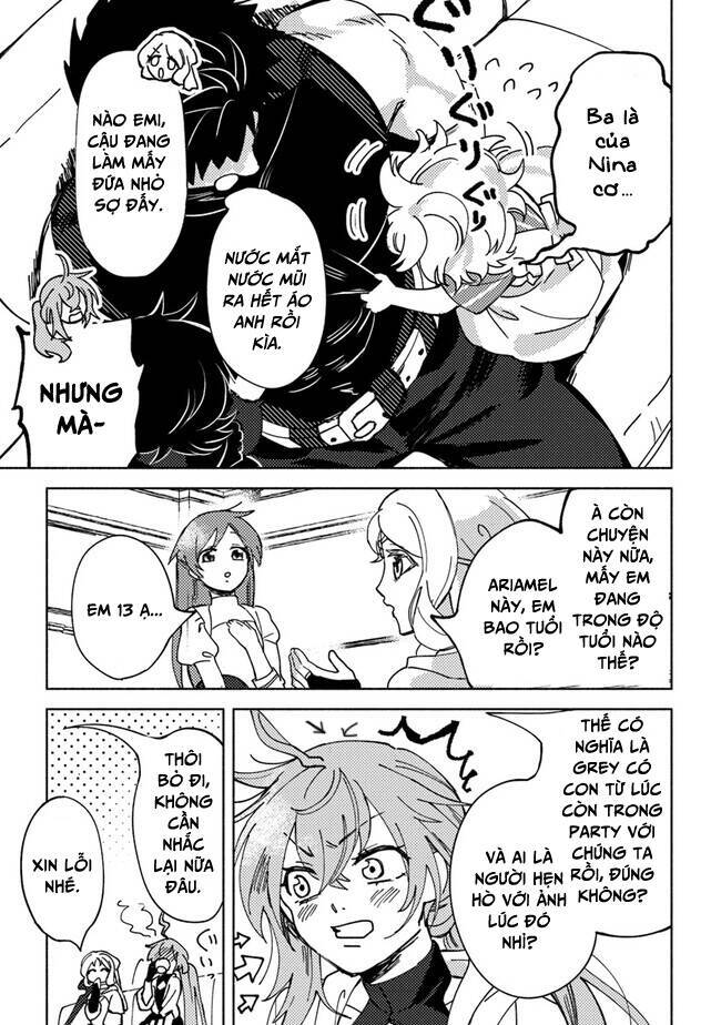 Akuninzura Shita B-Kyuu Boukensha – Shujinkou To Sono Osananajimi-Tachi No Papa Ni Naru Chương 5.1 Page 5