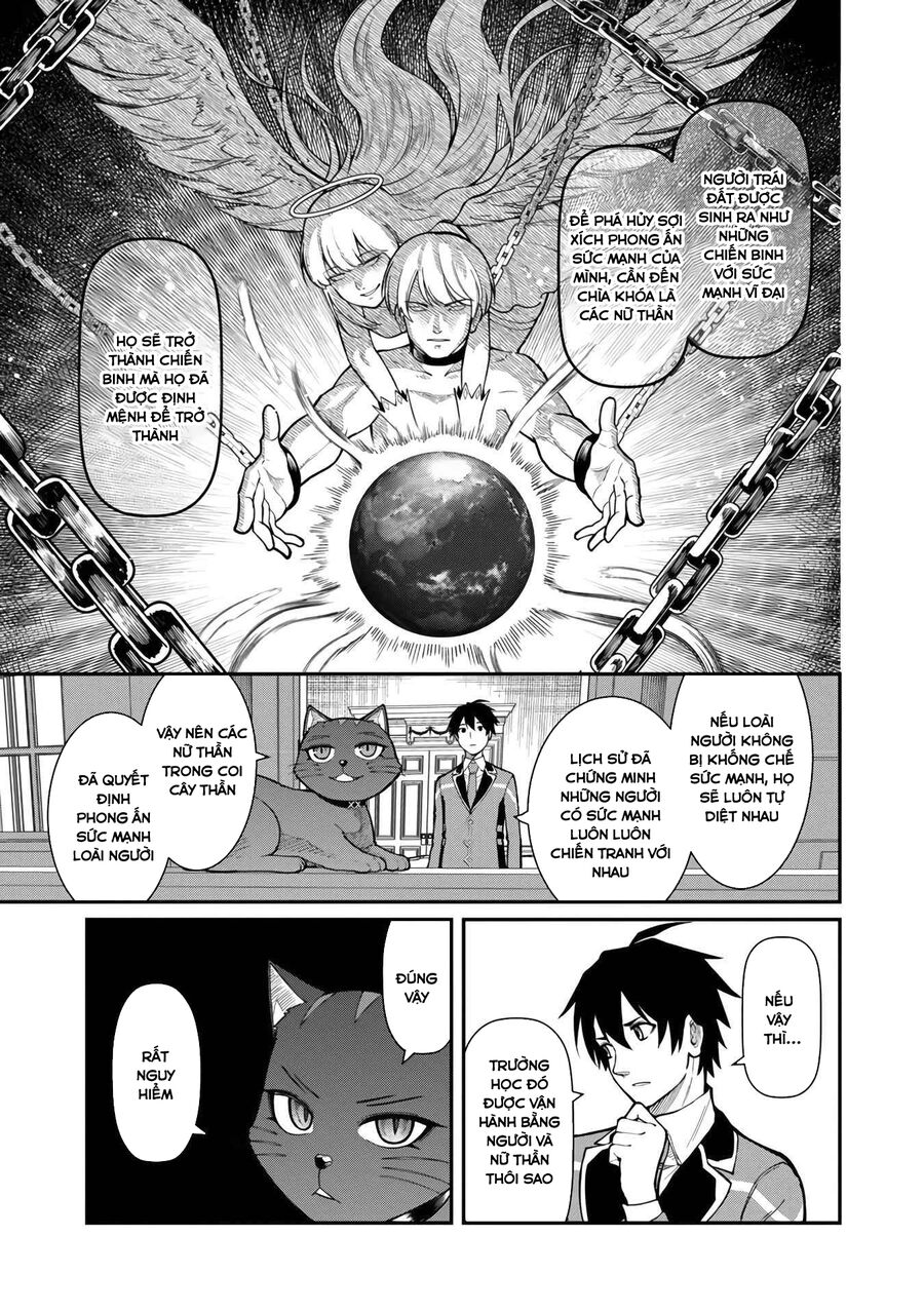 Saikyou No Maou Ni Kitaerareta Yuusha Isekai Kikanshatachi No Gakuen De Musou Suru Chương 9.5 Page 7