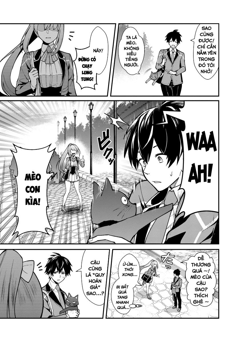 Saikyou No Maou Ni Kitaerareta Yuusha Isekai Kikanshatachi No Gakuen De Musou Suru Chương 1 Page 7