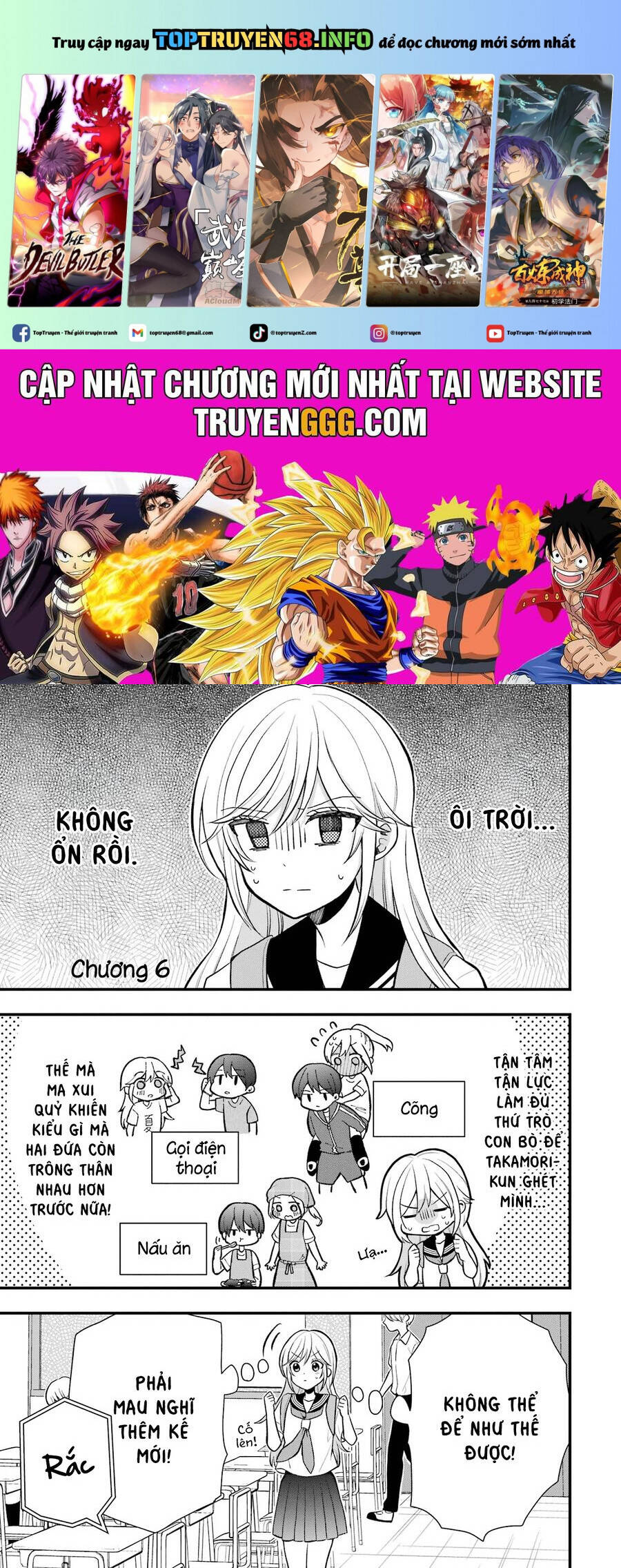 Đừng Nghĩ Thế Nữa Mà, Takamori-Kun! Chương 6 Page 2