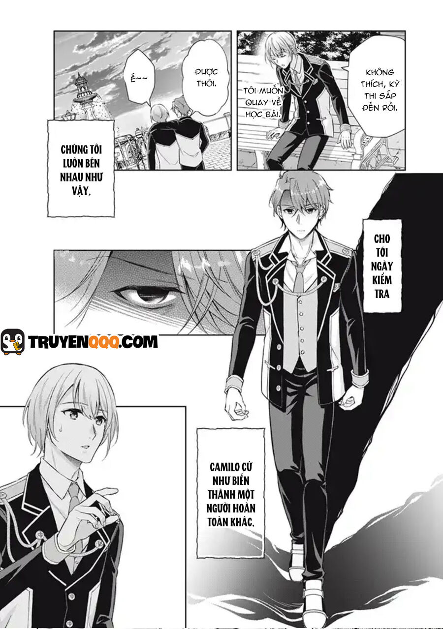 Dantoudai Ni Kieta Densetsu No Akujo Nidome No Jinsei De Wa Gariben Jimi Megane Ni Natte Heion Wo Nozomu Chương 4.5 Page 22