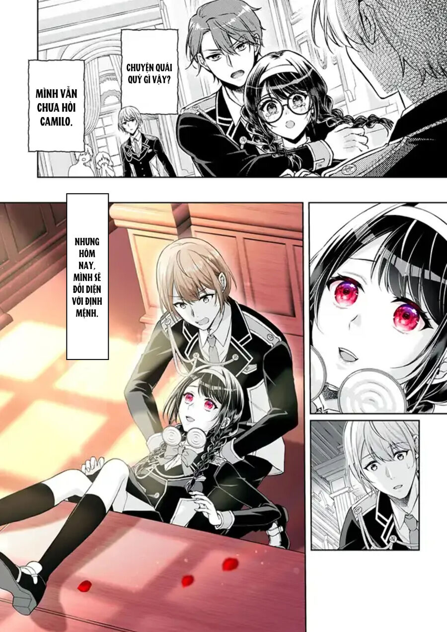 Dantoudai Ni Kieta Densetsu No Akujo Nidome No Jinsei De Wa Gariben Jimi Megane Ni Natte Heion Wo Nozomu Chương 4.5 Page 23