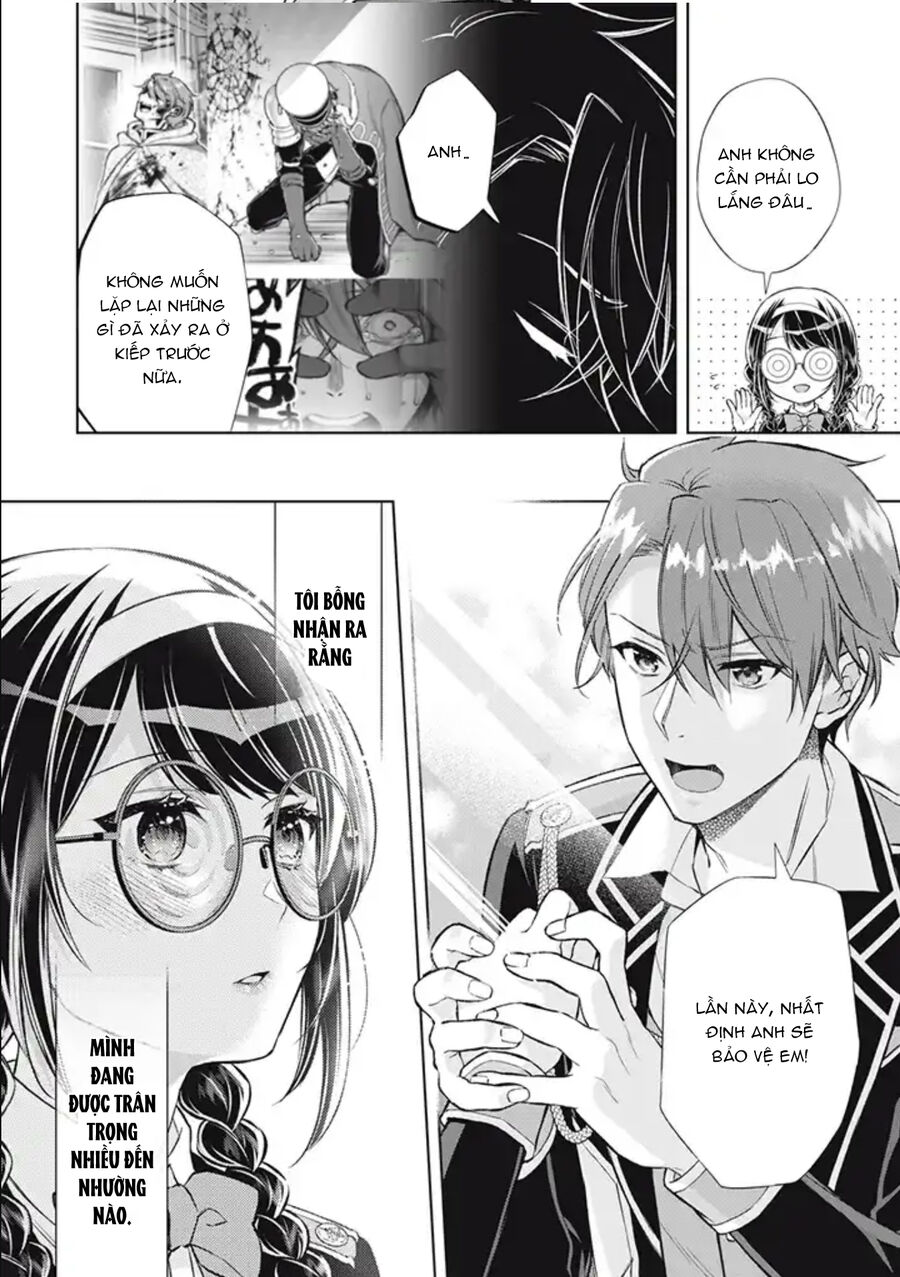 Dantoudai Ni Kieta Densetsu No Akujo Nidome No Jinsei De Wa Gariben Jimi Megane Ni Natte Heion Wo Nozomu Chương 4.5 Page 9