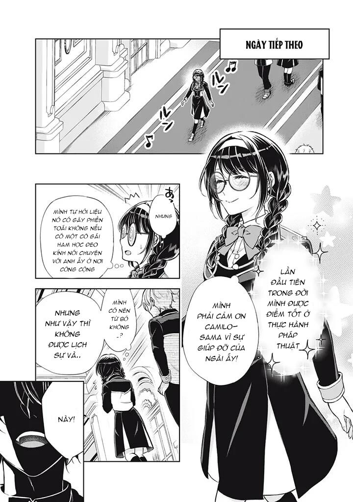 Dantoudai Ni Kieta Densetsu No Akujo Nidome No Jinsei De Wa Gariben Jimi Megane Ni Natte Heion Wo Nozomu Chương 1.5 Page 11