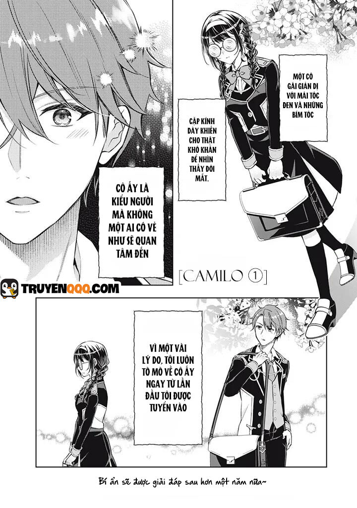 Dantoudai Ni Kieta Densetsu No Akujo Nidome No Jinsei De Wa Gariben Jimi Megane Ni Natte Heion Wo Nozomu Chương 1.5 Page 24