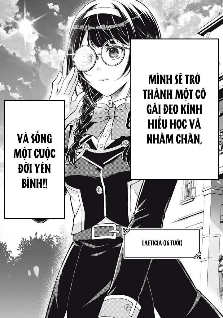 Dantoudai Ni Kieta Densetsu No Akujo Nidome No Jinsei De Wa Gariben Jimi Megane Ni Natte Heion Wo Nozomu Chương 1 Page 9