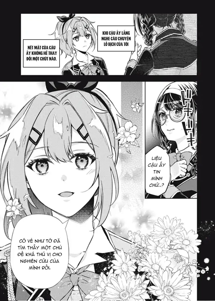 Dantoudai Ni Kieta Densetsu No Akujo Nidome No Jinsei De Wa Gariben Jimi Megane Ni Natte Heion Wo Nozomu Chương 3.5 Page 3