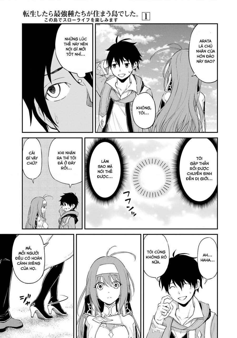 Tensei Shitara Saikyoushutachi Ga Sumau Shima Deshita. Kono Shima De Slow Life Wo Tanoshimasu Chuong 1 Page 50