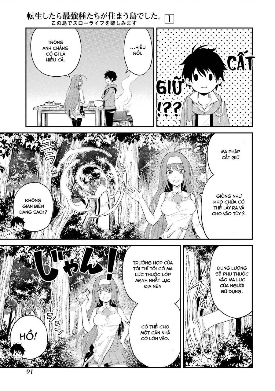 Tensei Shitara Saikyoushutachi Ga Sumau Shima Deshita. Kono Shima De Slow Life Wo Tanoshimasu Chuong 2 Page 17