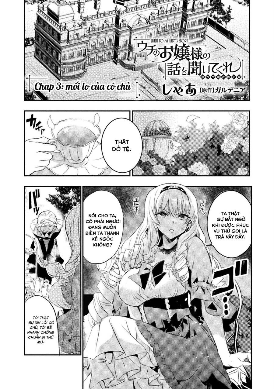 Listen To My Lady's Story―Villainess Conquest Record Chương 3 Page 1