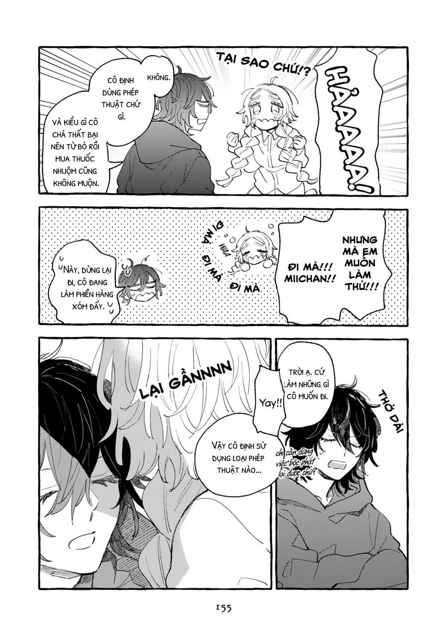 Mi-Chan To Airi Mii-Chan Quên Mang Bữa Trưa! Nàng Phù Thủy Bắt Tay Lên Đường Đưa Cơm Thôi! Chương 6.5 Page 7