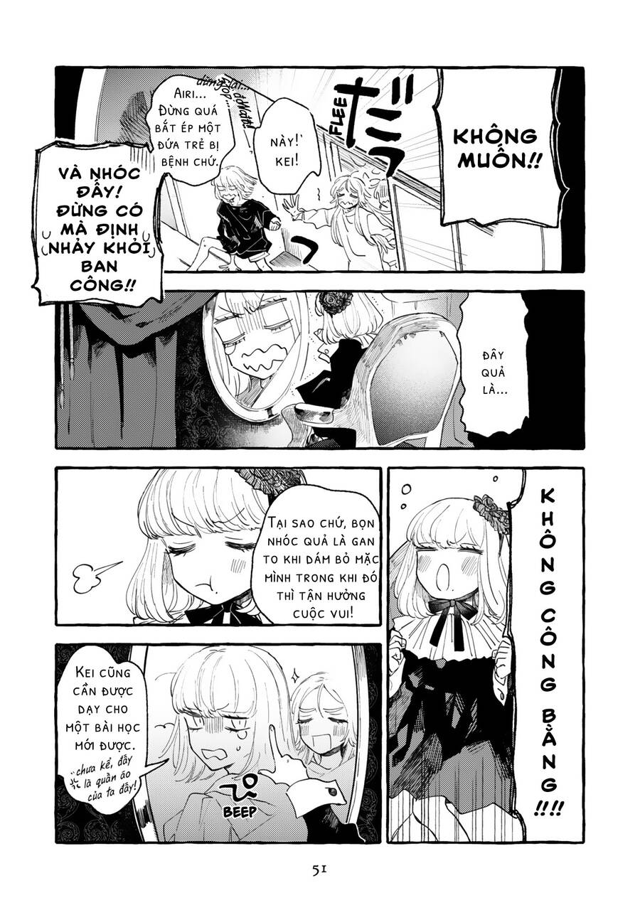 Mi-Chan To Airi Mii-Chan Quên Mang Bữa Trưa! Nàng Phù Thủy Bắt Tay Lên Đường Đưa Cơm Thôi! Chương 8 Page 25