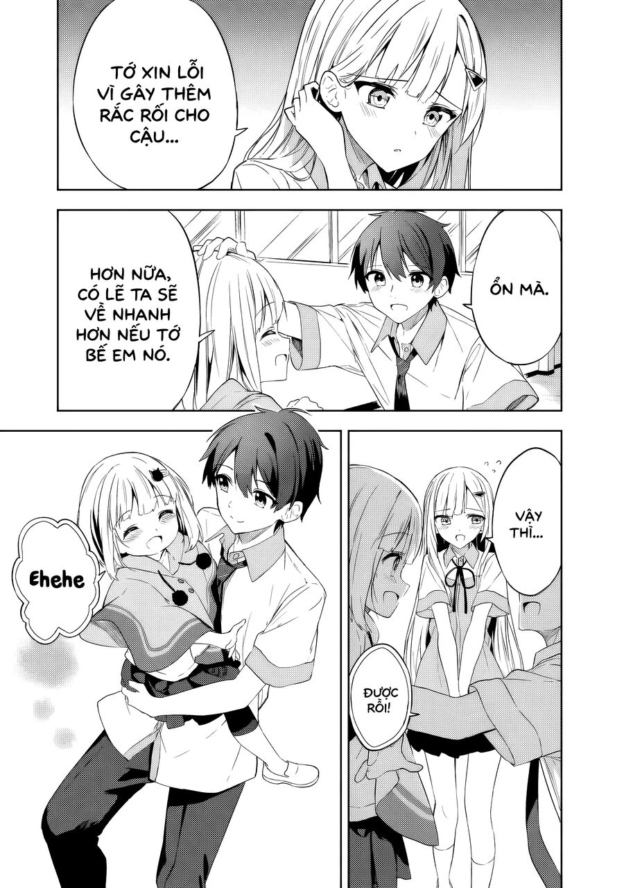 Maigo Ni Natteita Youjo Wo Tasuketara, Otonari Ni Sumu Bishoujo Ryuugakusei Ga Ie Ni Asobi Ni Kuru You Ni Natta Ken Nitsuite Chương 2 Page 9