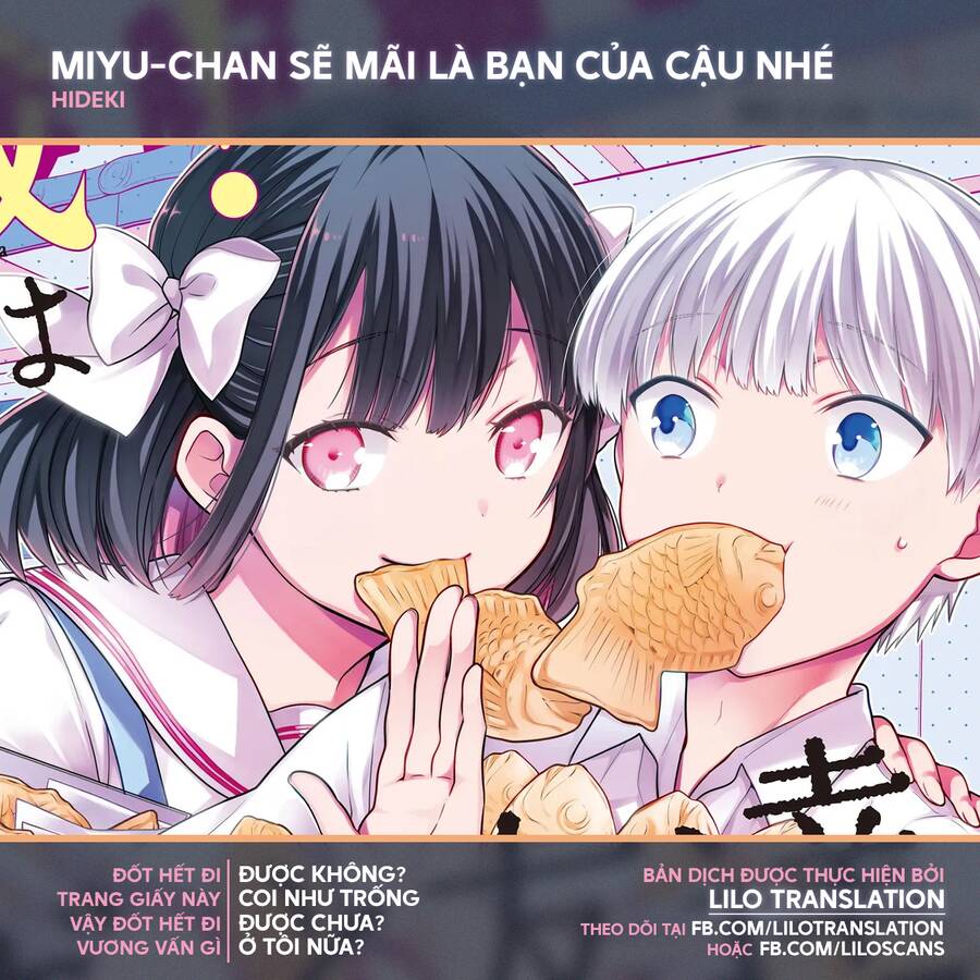 Miyu-Chan Sẽ Mãi Là Bạn Của Cậu Nhé Chương 5 Page 22