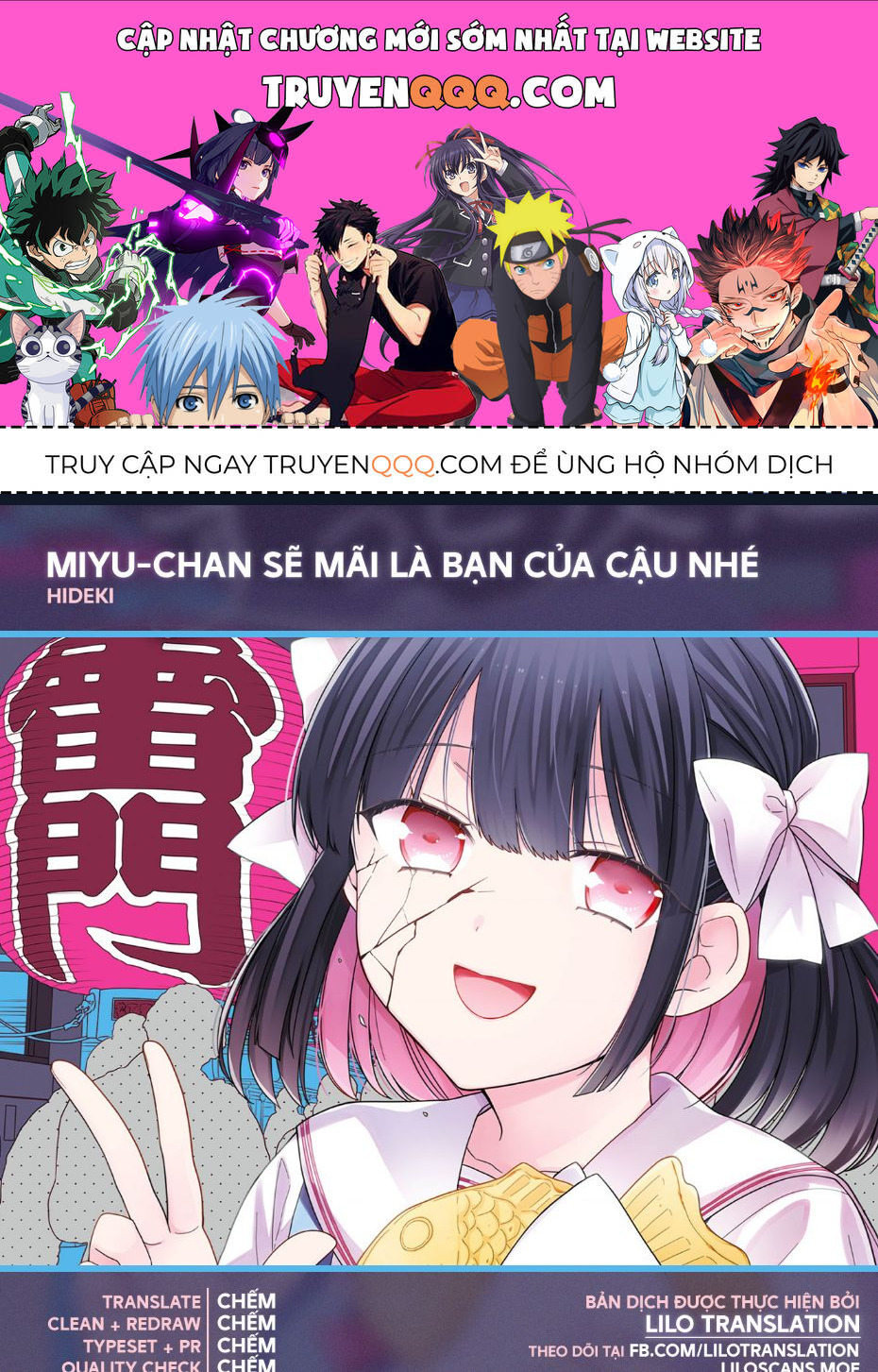 Miyu-Chan Sẽ Mãi Là Bạn Của Cậu Nhé Chương 6 Page 1