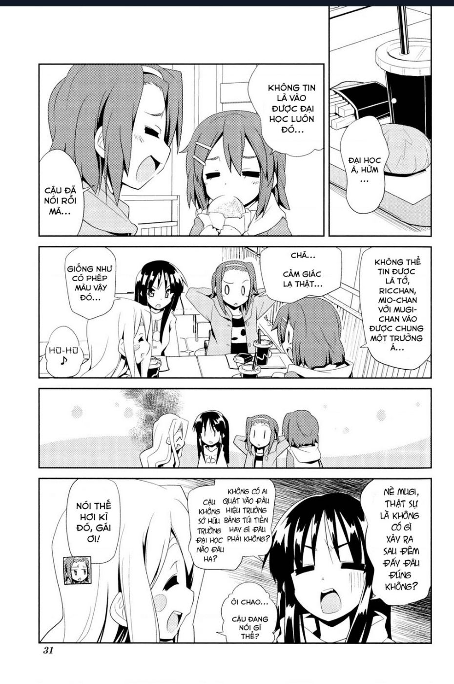 K-On! Story Anthology Comic Chương 5 Page 3