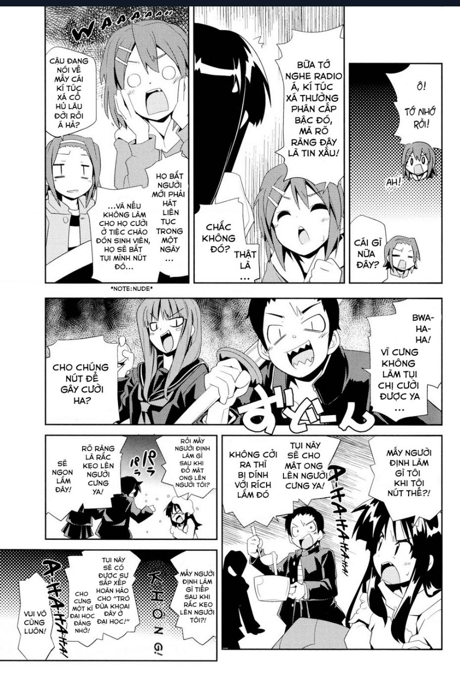 K-On! Story Anthology Comic Chương 5 Page 7