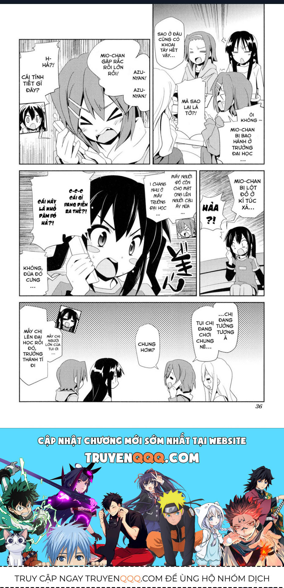 K-On! Story Anthology Comic Chương 5 Page 8