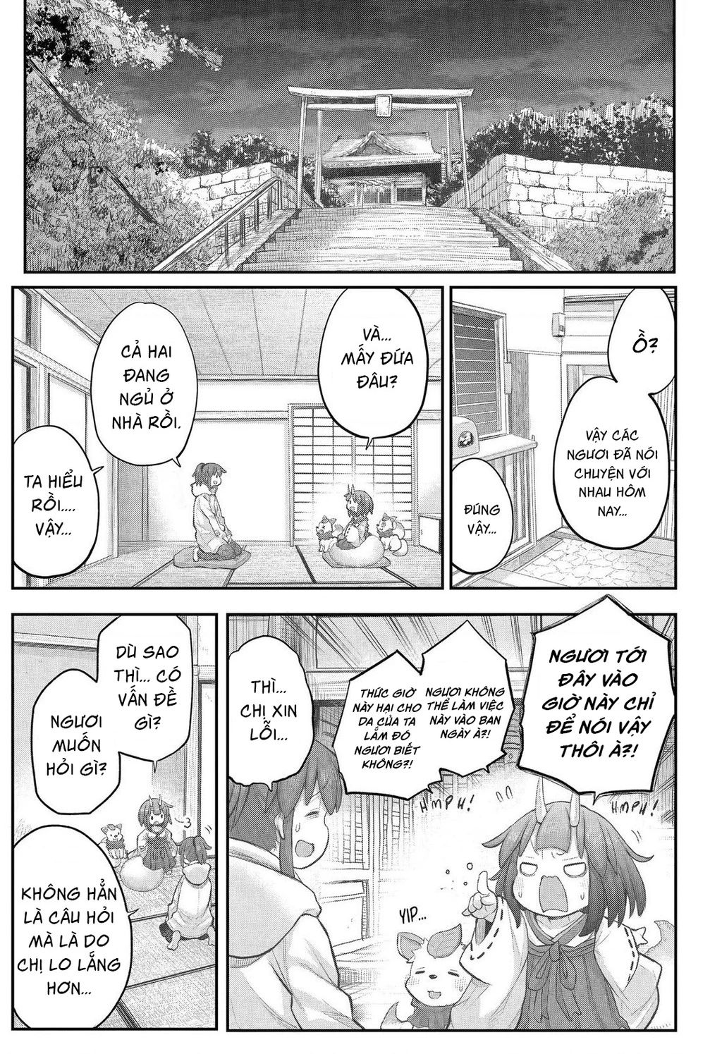 Miss Shachiku And The Little Baby Ghost Chương 107 Page 21