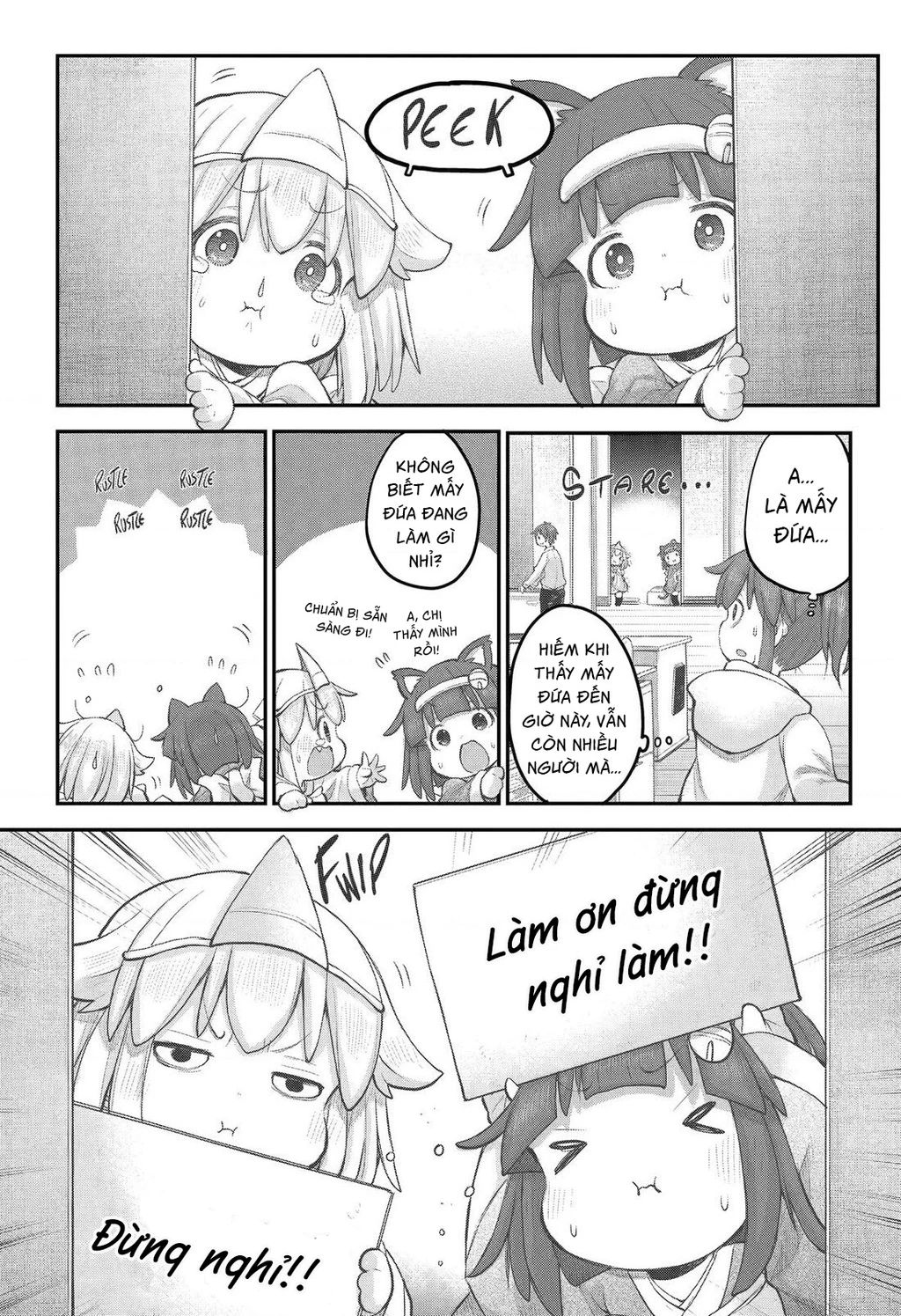 Miss Shachiku And The Little Baby Ghost Chương 107 Page 10